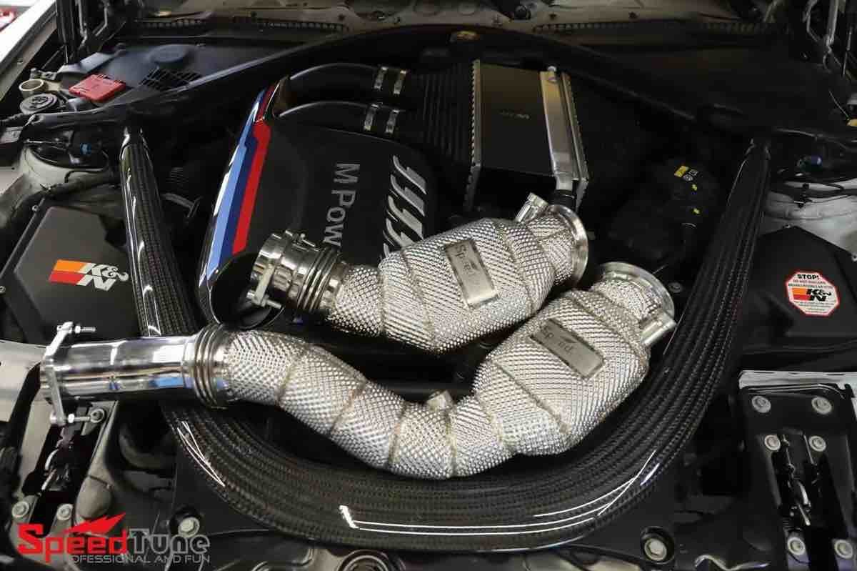 BMW S55 Downpipe — photo 2