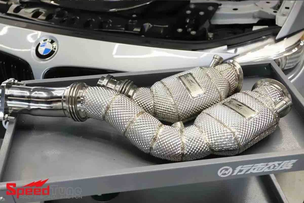 BMW S55 Downpipe — photo 2