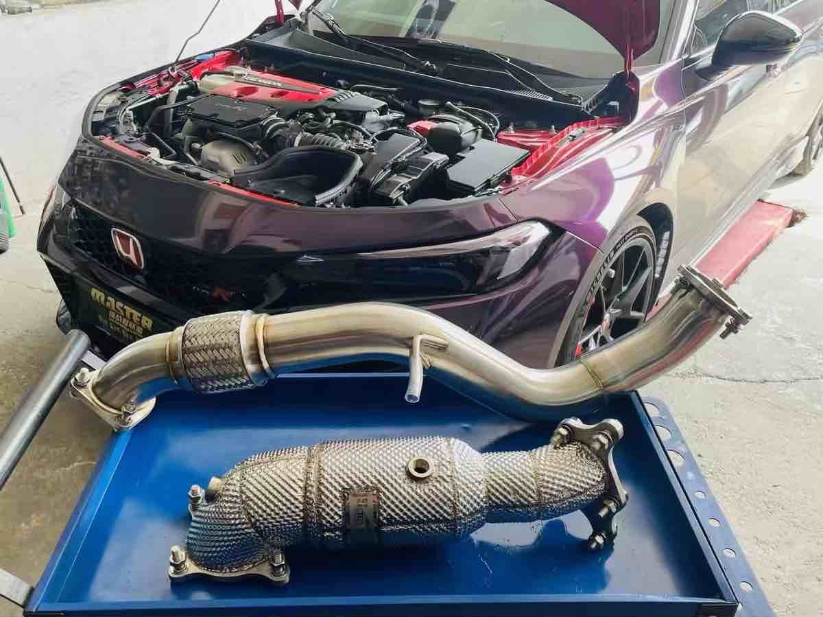 Honda FL5 Type R Competition Downpipe — photo 2