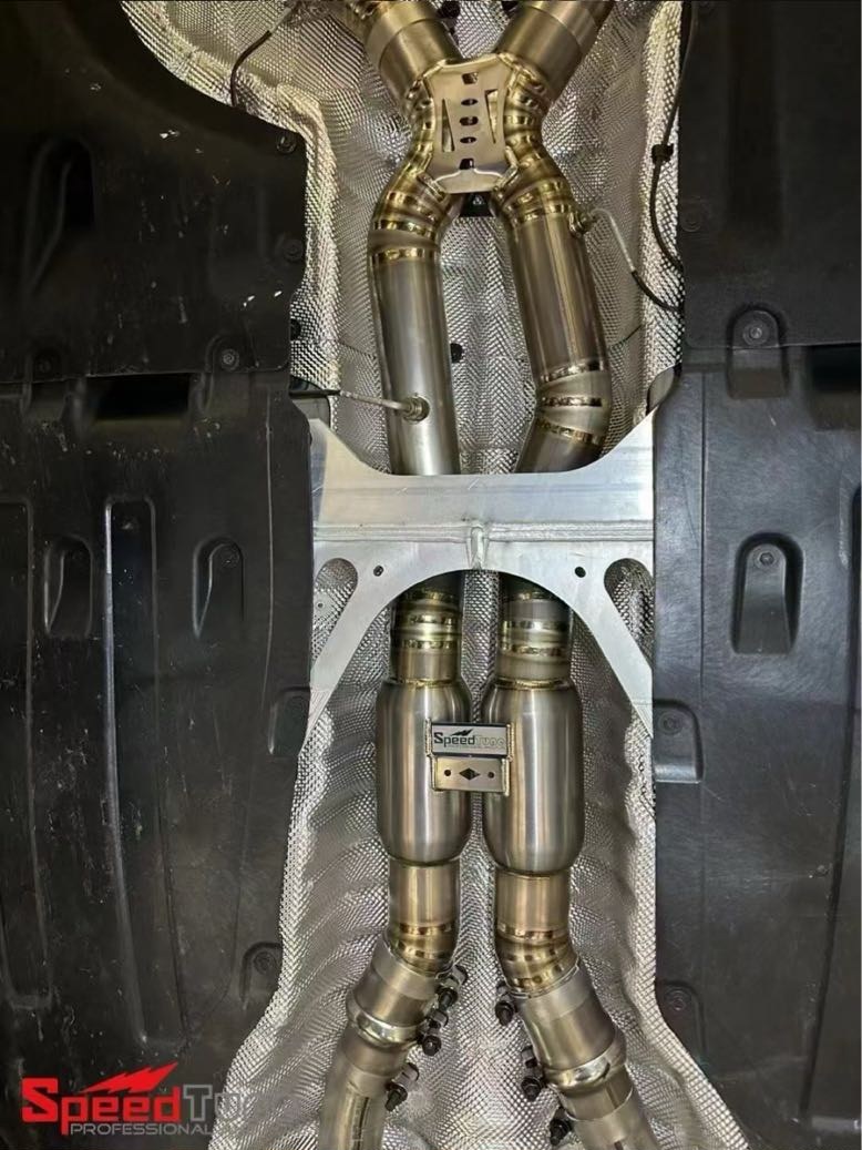 X3M / X4M S58 Titanium Mid Pipe — photo 2