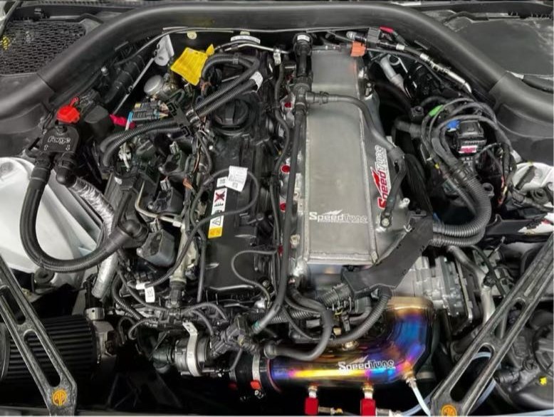 BMW B58 / B58TU CNC Charge Cooler Manifold — photo 2