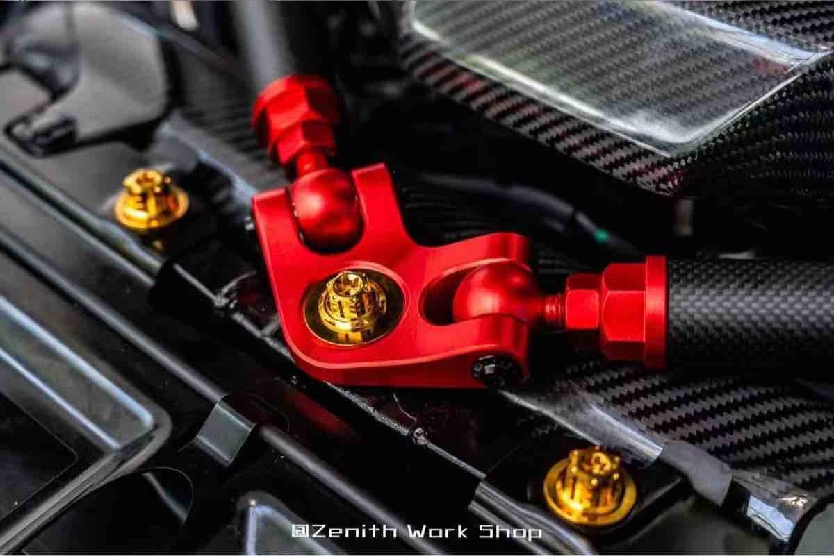 G8x S58 Gold Titanium Engine-Bay Screw Set — photo 2