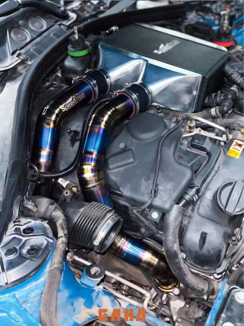 F8x S55 Titanium Turbo Pipe + U-Pipe — photo 2