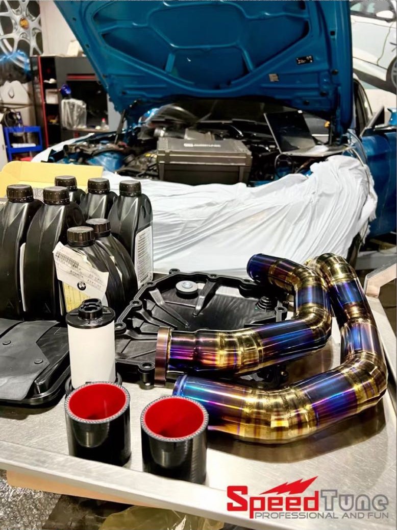 F8x S55 Titanium Turbo Pipe + U-Pipe — photo 2